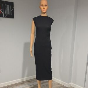 Cheap Monday Classic Black Midi Dress